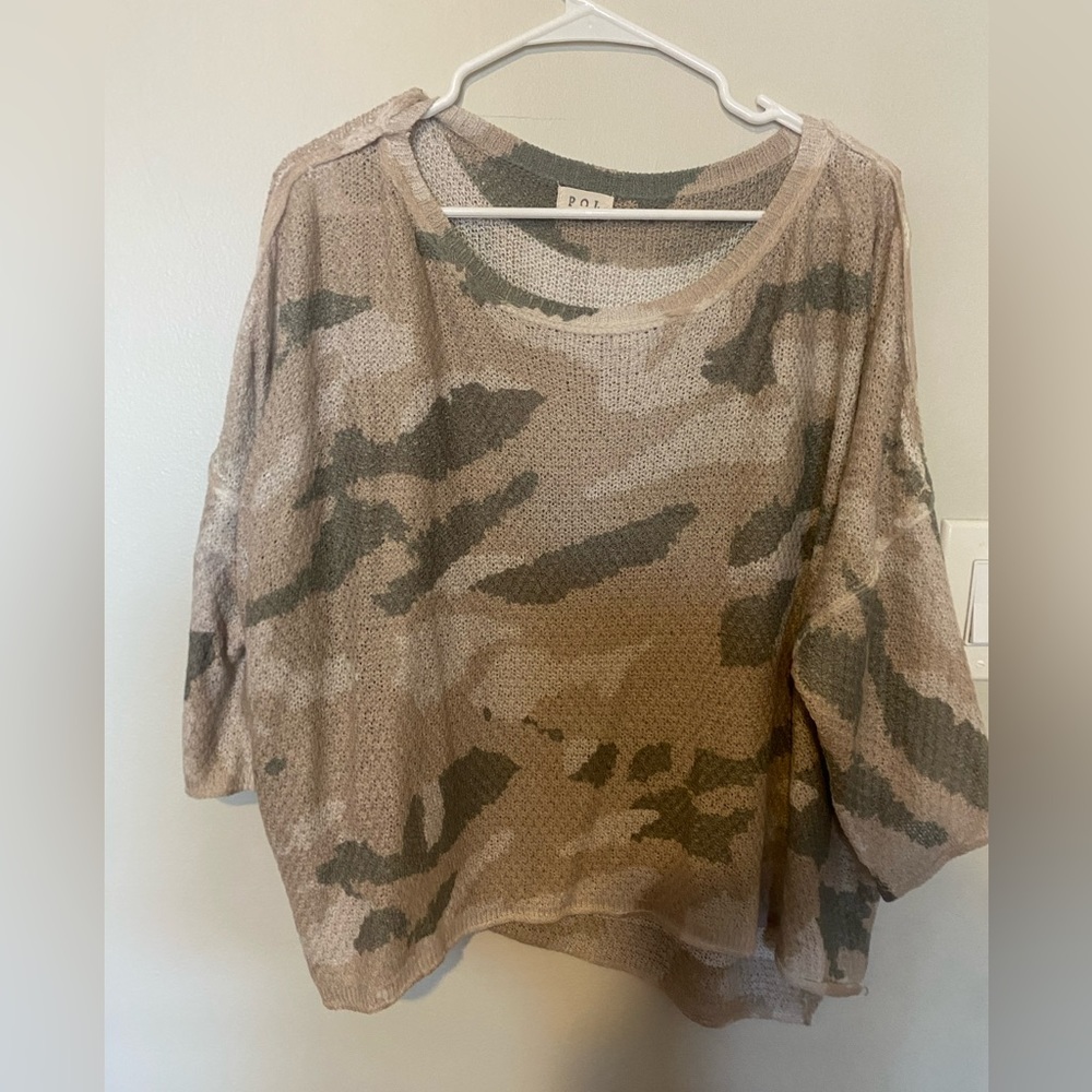 POL light weight knit top.